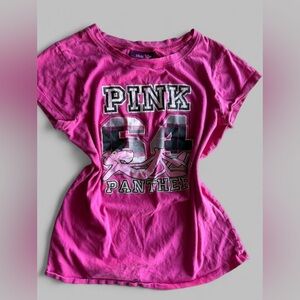 pink panther pink tshirt